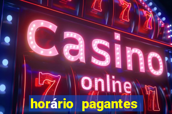 horário pagantes do fortune tiger